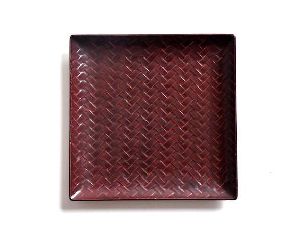 Kurume Rantai Lacquer Plates (Set Of 5)