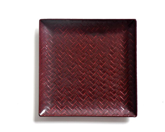 Kurume Rantai Lacquer Plates (Set Of 5)