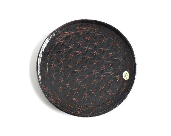 Rantai Lacquerware Tray And Bowl Set