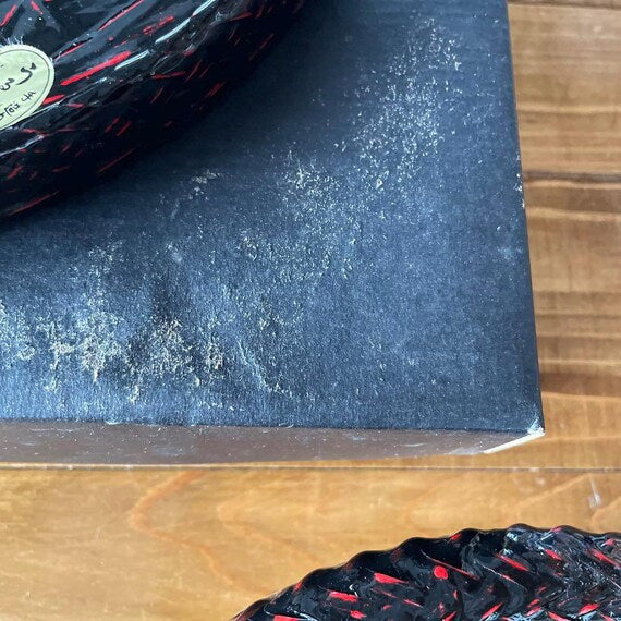 Rantai Lacquerware Tray And Bowl Set