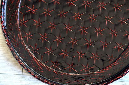 Rantai Lacquerware Tray & Chataku Set
