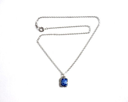 Kiyomizu-Yaki Floral Porcelain Pendant Necklace
