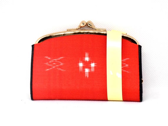 Ryukyu Kasuri Silk Wallet