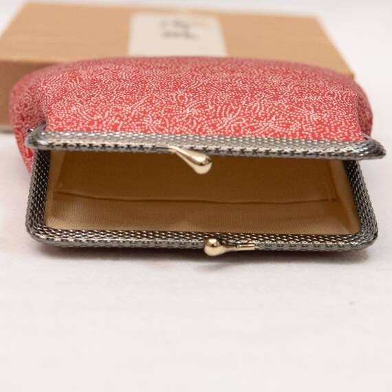 Red Silk Clasp Coin Purse