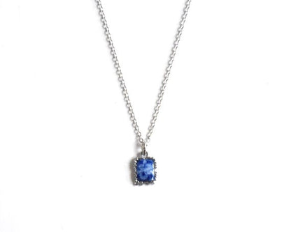 Kiyomizu-Yaki Floral Porcelain Pendant Necklace