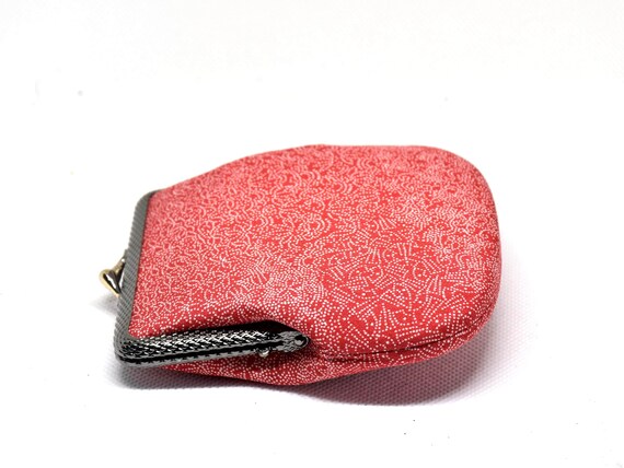 Red Silk Clasp Coin Purse