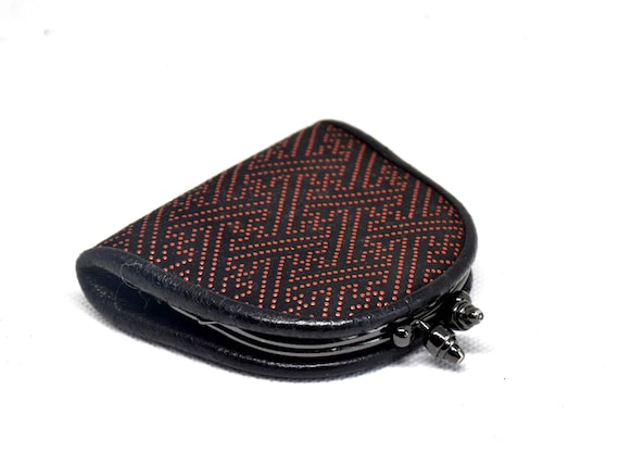 Japanese Deerskin Urushi Coin Purse
