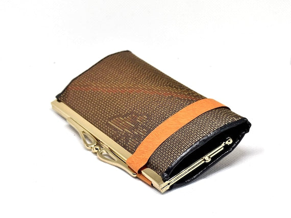 Oshima Tsumugi Silk Coin Purse