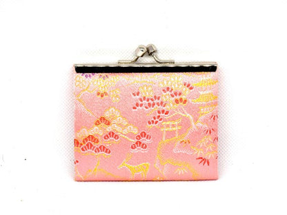 Nishijin-Ori Coin Purse Deer Motif