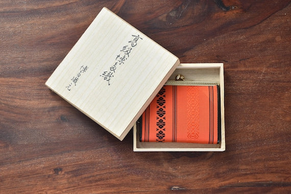 Hakata-Ori Red Wallet