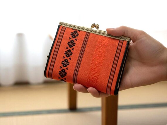 Hakata-Ori Red Wallet