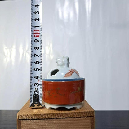 Arita Porcelain Koro With Gold Landscape