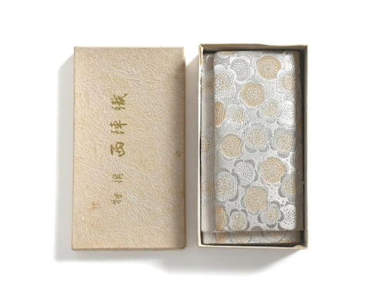 Nishijin-Ori Silk Plum Blossom Clutch