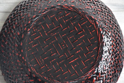 Rantai Lacquerware Tray And Bowl Set