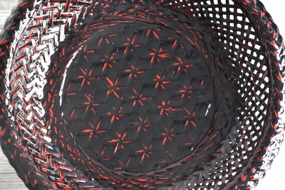 Rantai Lacquerware Tray And Bowl Set