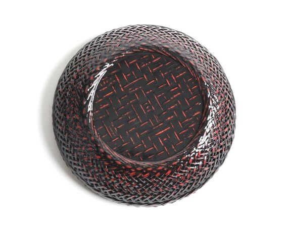 Rantai Lacquerware Tray And Bowl Set