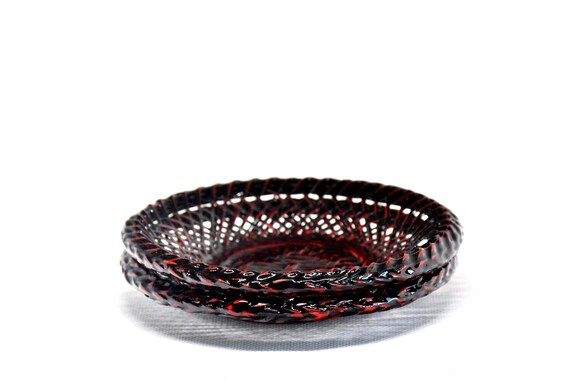 Rantai Lacquerware Tray & Chataku Set
