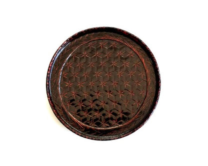 Rantai Lacquerware Tray & Chataku Set
