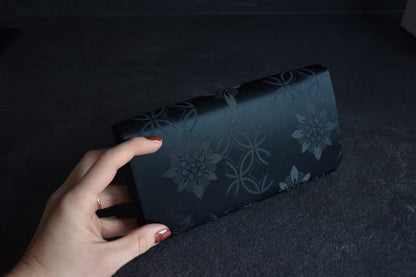 Japanese Floral Clutch