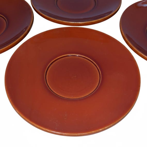 Japanese Urushi Lacquer Plates - Set Of 5