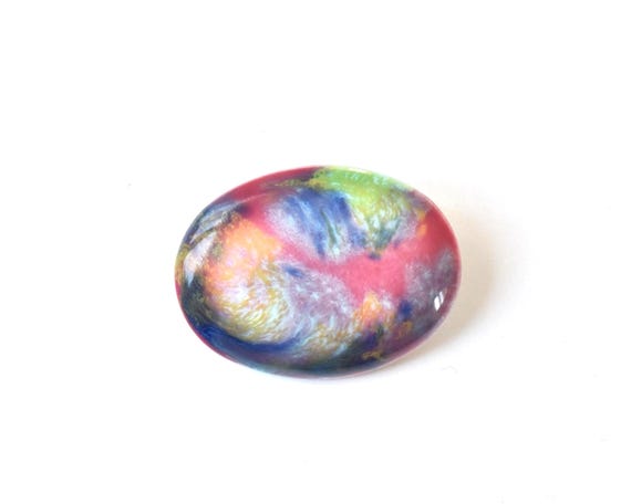 Kutani Ceramic Brooch