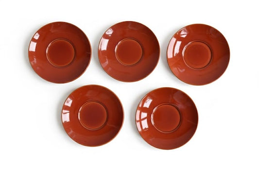 Urushi Lacquer Plates - Set of 5
