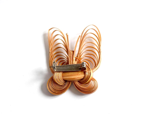 Handcrafted Bamboo Brooch