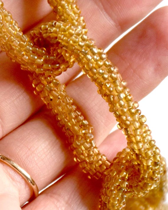 Japanese Beaded Loop Necklace
