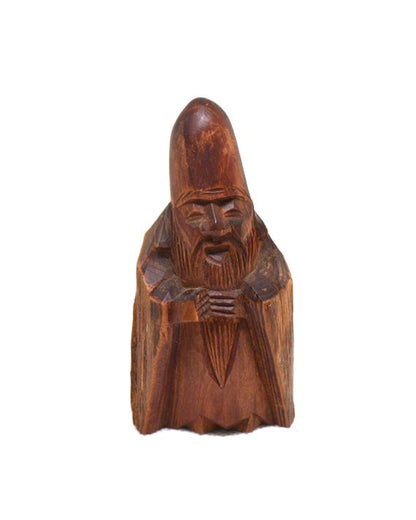 Fukurokuju Wooden Figure