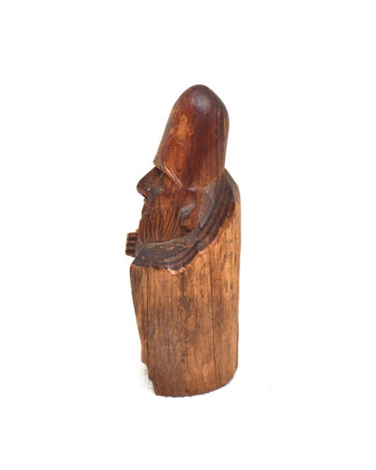 Fukurokuju Wooden Figure