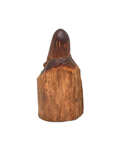 Fukurokuju Wooden Figure