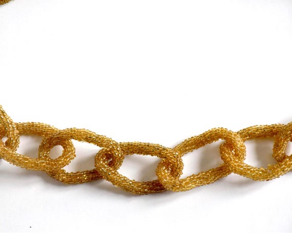Japanese Beaded Loop Necklace