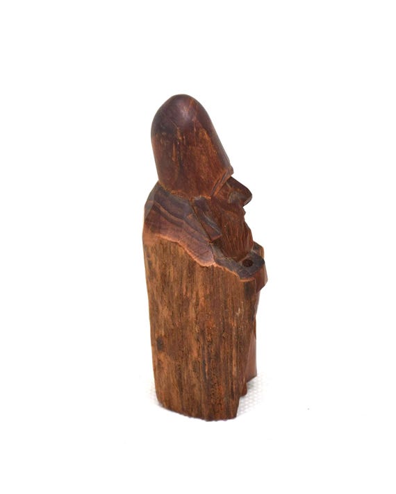 Fukurokuju Wooden Figure