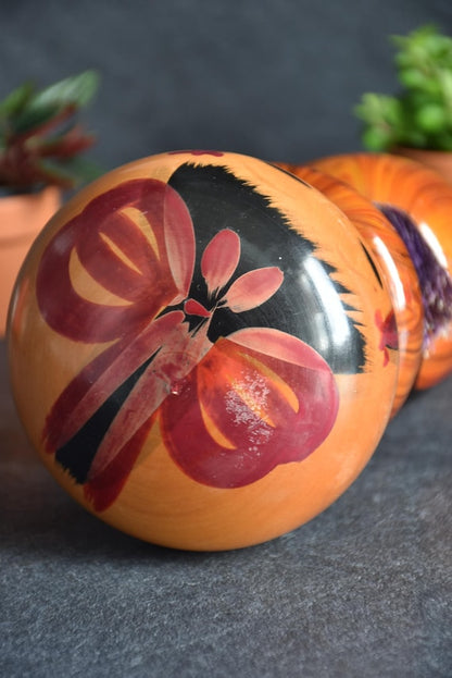 Creative Kokeshi Doll With Lacquered Marble