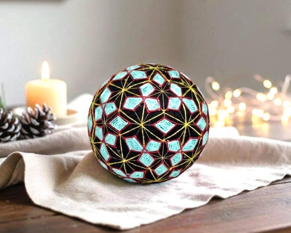 Japanese Temari Ball | Traditional Folk Art |