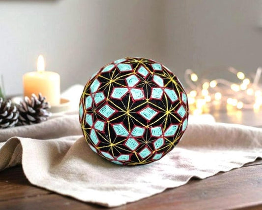 Japanese Temari Ball | Traditional Folk Art |
