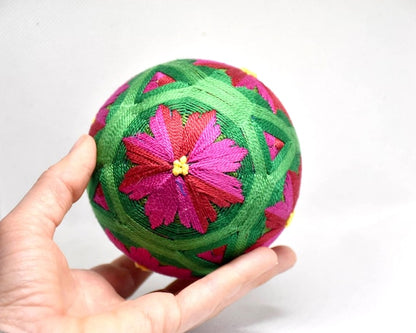Japanese Temari Ball Folk Art Embroidery