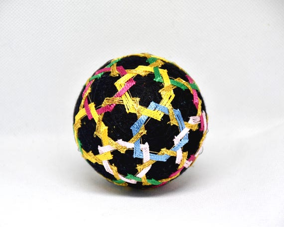 Japanese Temari Ball Folk Art Embroidery