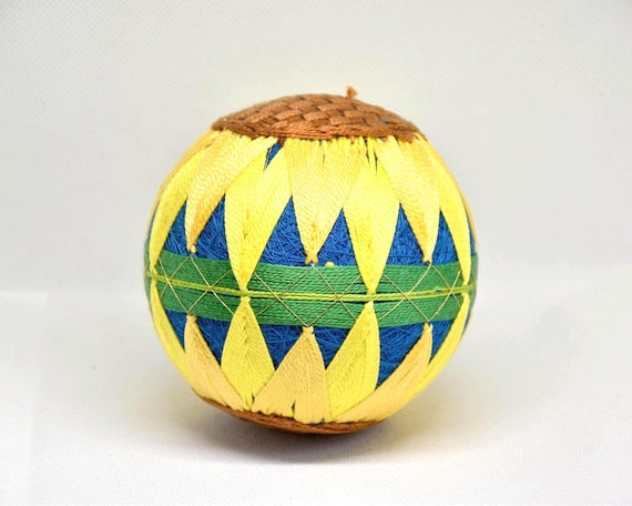 Japanese Temari Ball Folk Art Embroidery
