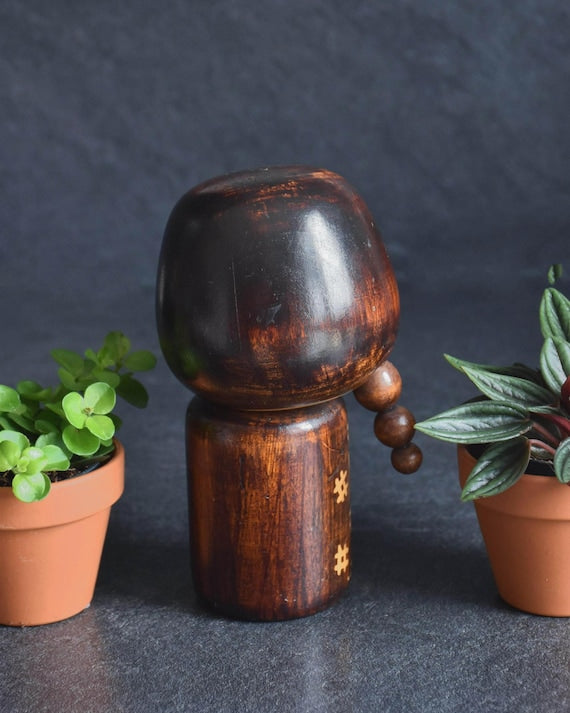 Sosaku Kokeshi Doll By Mitsuo