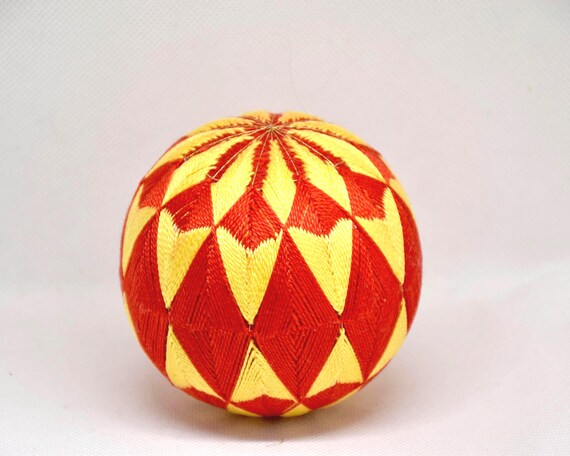 Japanese Temari Ball Folk Art Embroidery