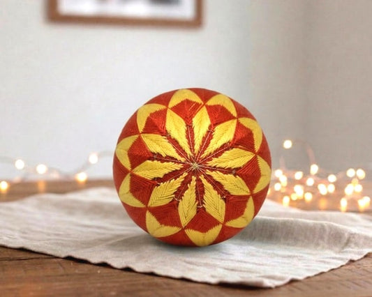 Japanese Temari Ball Folk Art Embroidery
