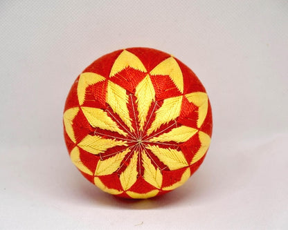 Japanese Temari Ball Folk Art Embroidery