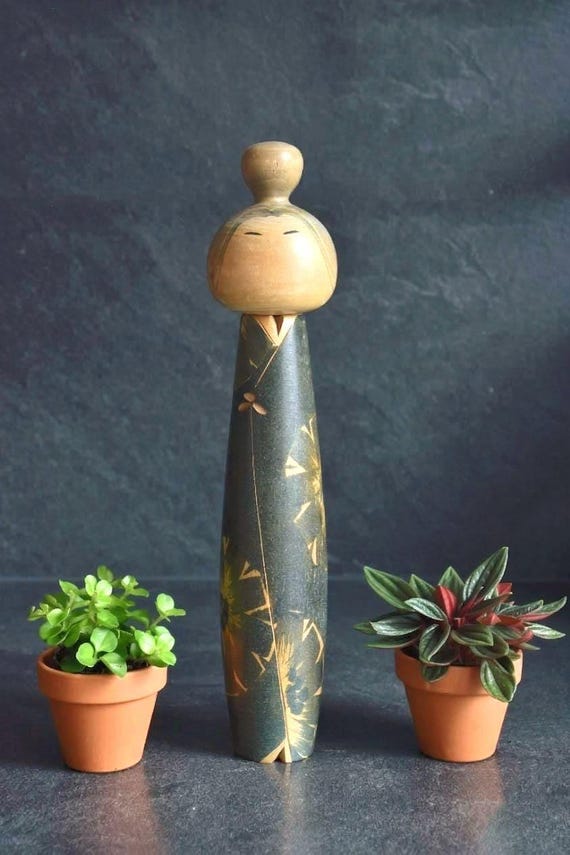 Issetsu Kuribayashi Creative Kokeshi Doll