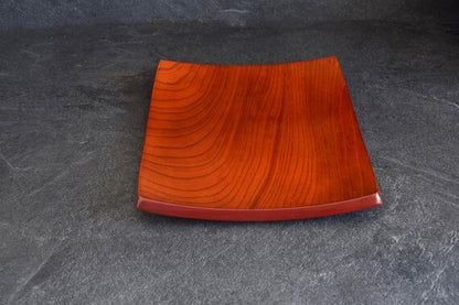 Keyaki Zelkova Wood Serving Tray