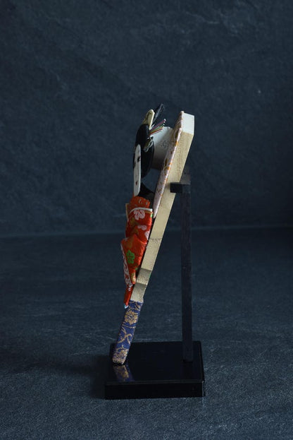 Hagoita Battledore With Kimono Doll