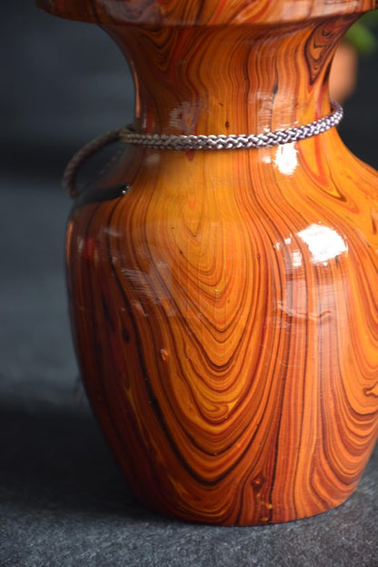 Creative Kokeshi Doll With Lacquered Marble