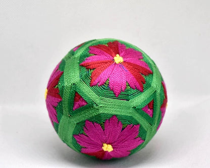 Japanese Temari Ball Folk Art Embroidery