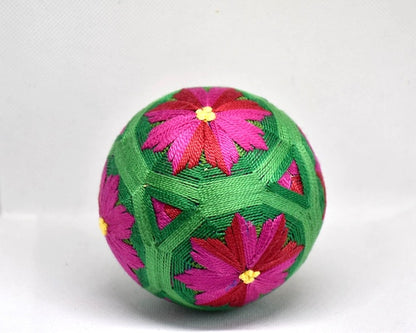 Japanese Temari Ball Folk Art Embroidery