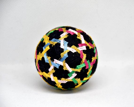 Japanese Temari Ball Folk Art Embroidery